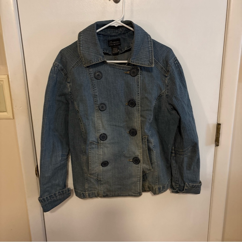No Boundaries Blue‎ Stretch Denim Jacket